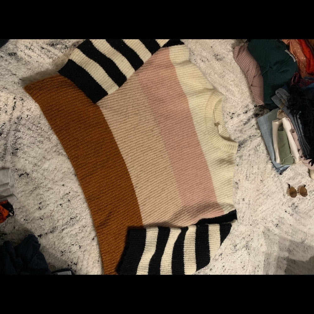 TRULY MADLY DEEPLY STRIPED SWEATER - Picture 2 of 6